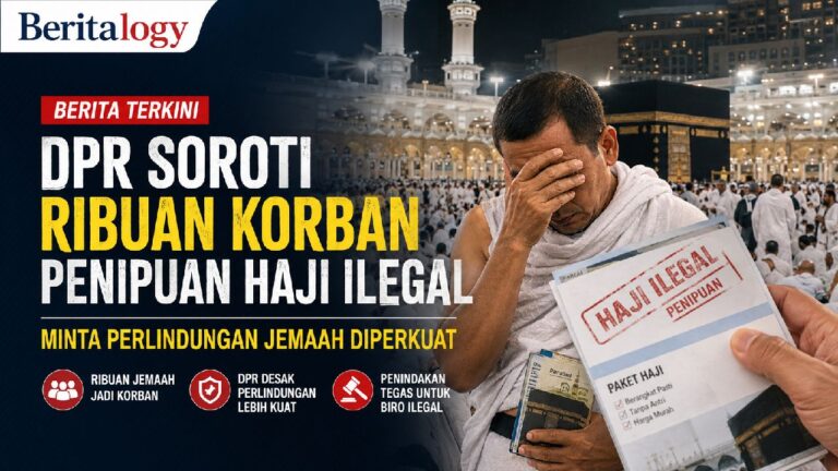 DPR Soroti Ribuan Korban Penipuan Haji Ilegal, Minta Perlindungan Jemaah Diperkuat