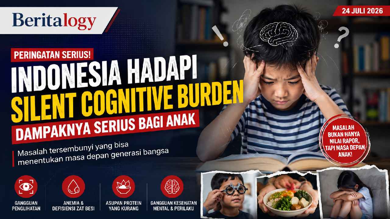Indonesia Hadapi Ancaman Silent Cognitive Burden, Dampaknya Serius bagi Anak