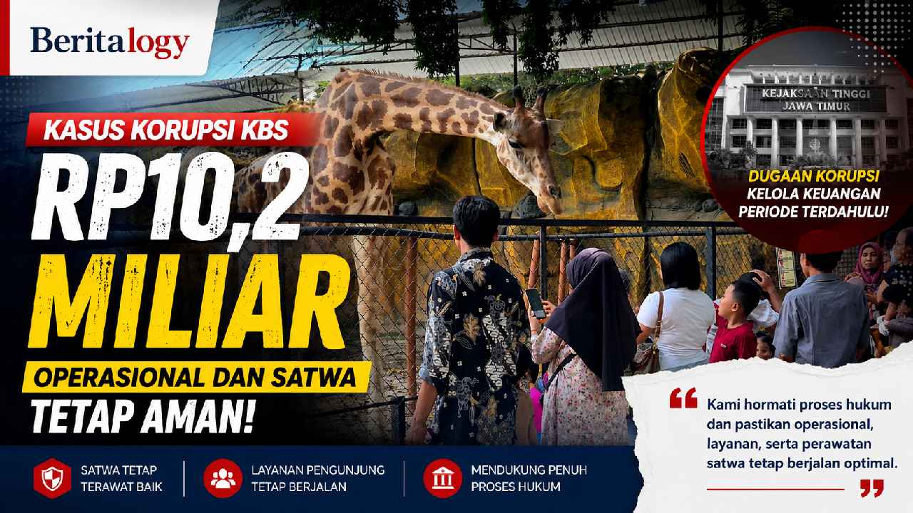 Kasus Korupsi KBS Rp10,2 Miliar, Operasional dan Satwa Tetap Aman