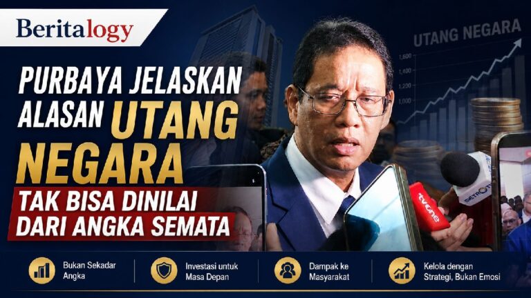 Purbaya Jelaskan Alasan Utang Negara Tak Bisa Dinilai dari Angka Semata