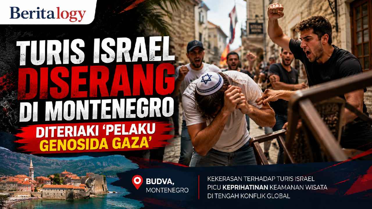 Turis Israel Diserang di Montenegro, Diteriaki Pelaku Genosida Gaza