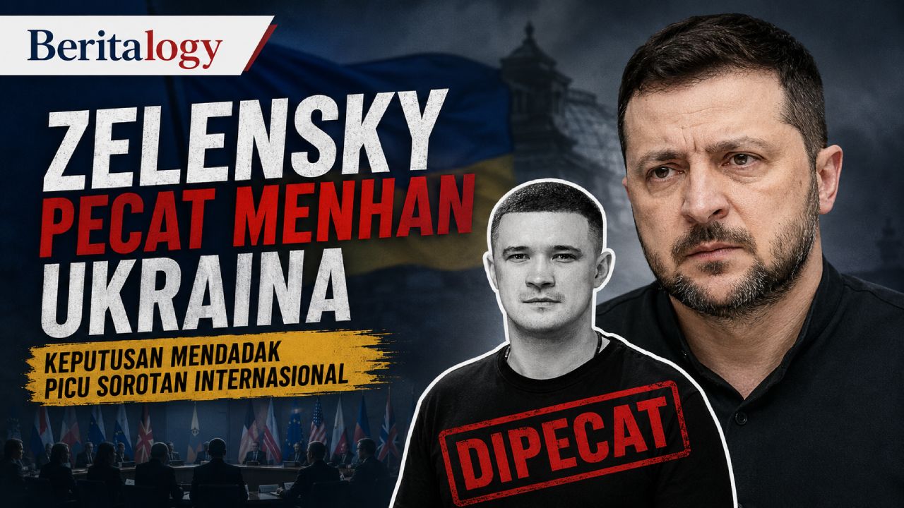 Zelensky Pecat Menhan Ukraina, Keputusan Mendadak Picu Sorotan Internasional