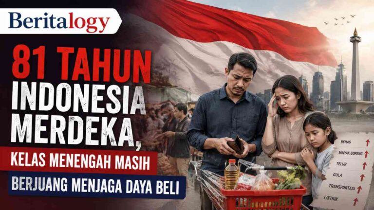 81 Tahun Indonesia Merdeka, Kelas Menengah Masih Berjuang Menjaga Daya Beli
