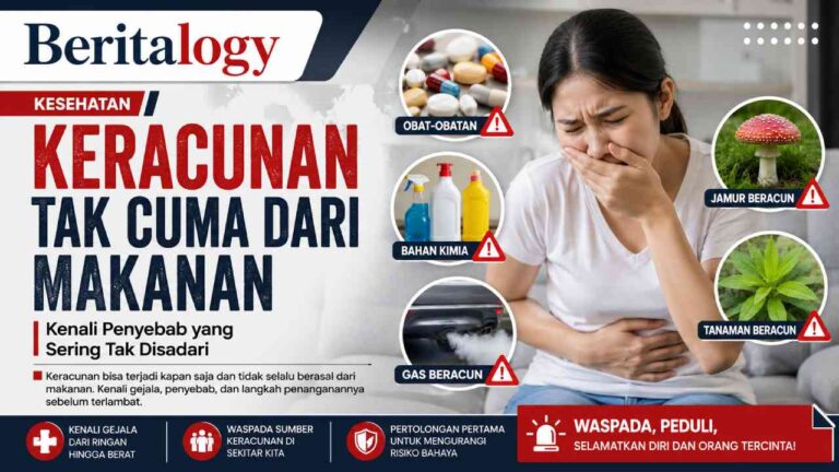Keracunan Tak Cuma dari Makanan, Kenali Penyebab yang Sering Tak Disadari