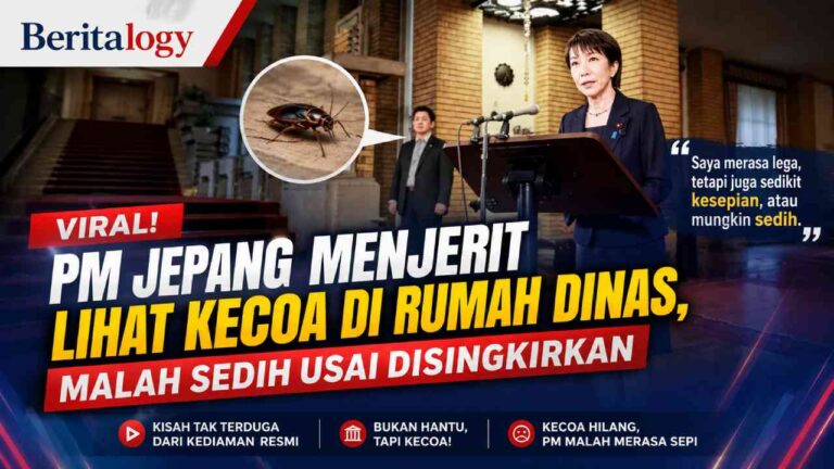 PM Jepang Menjerit Lihat Kecoa di Rumah Dinas, Malah Sedih Usai Disingkirkan
