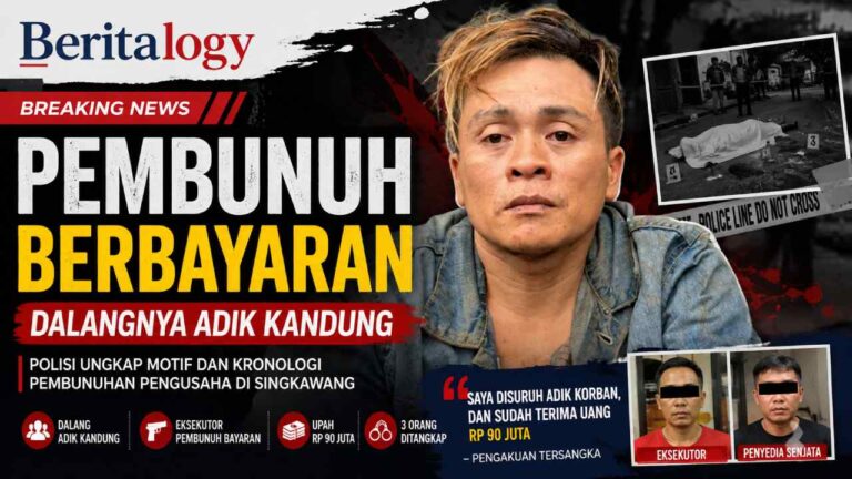 Polisi Ungkap Dalang Pembunuhan Pengusaha Singkawang Ternyata Adik Kandung Sendiri