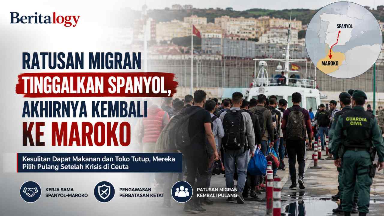 Ratusan Migran Tinggalkan Spanyol, Akhirnya Kembali ke Maroko Setelah Kesulitan