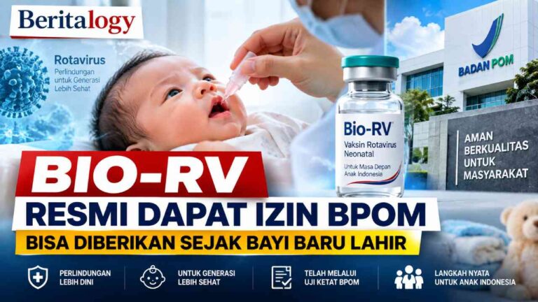 Bio-RV Dapat Diberikan Sejak Bayi Baru Lahir, Vaksin Rotavirus Ini Resmi Dapat Izin BPOM