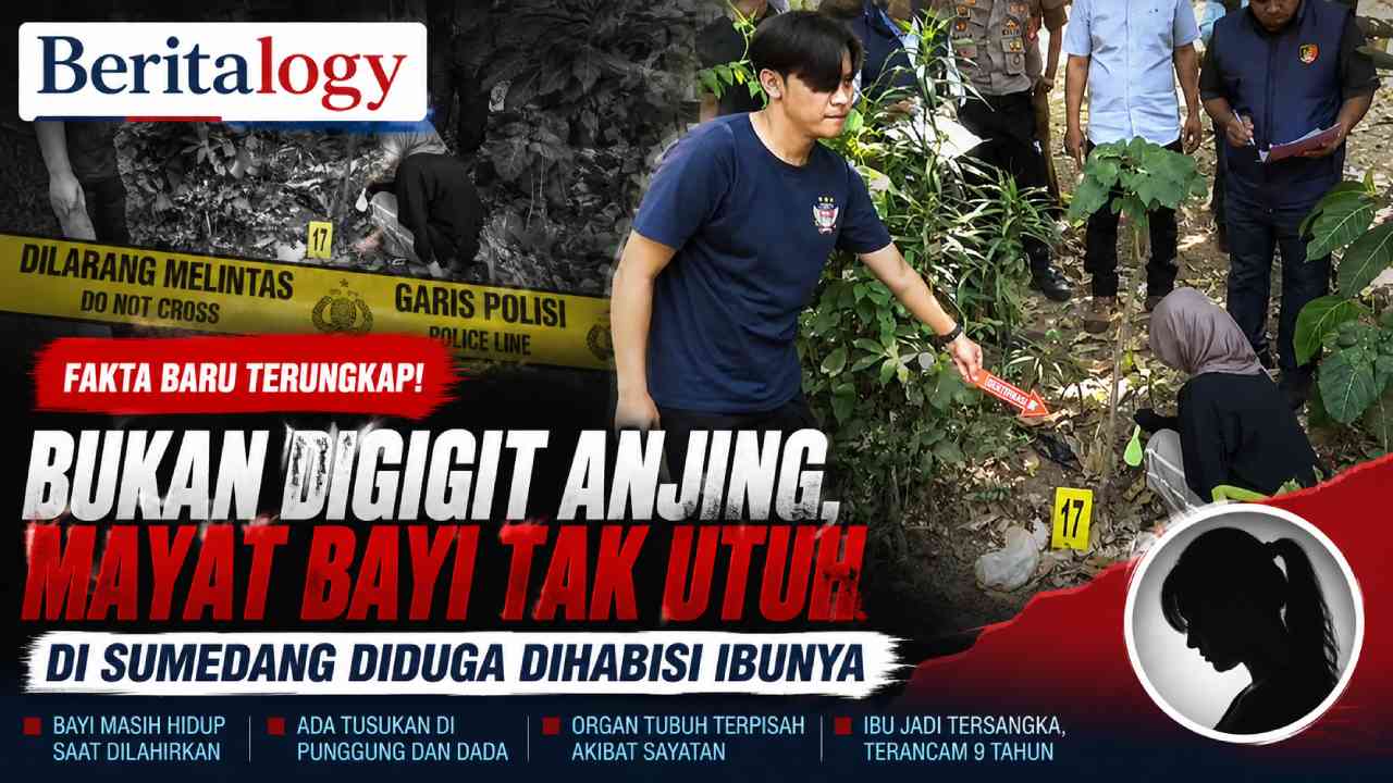 Bukan Digigit Anjing, Mayat Bayi di Sumedang Diduga Dihabisi Ibunya
