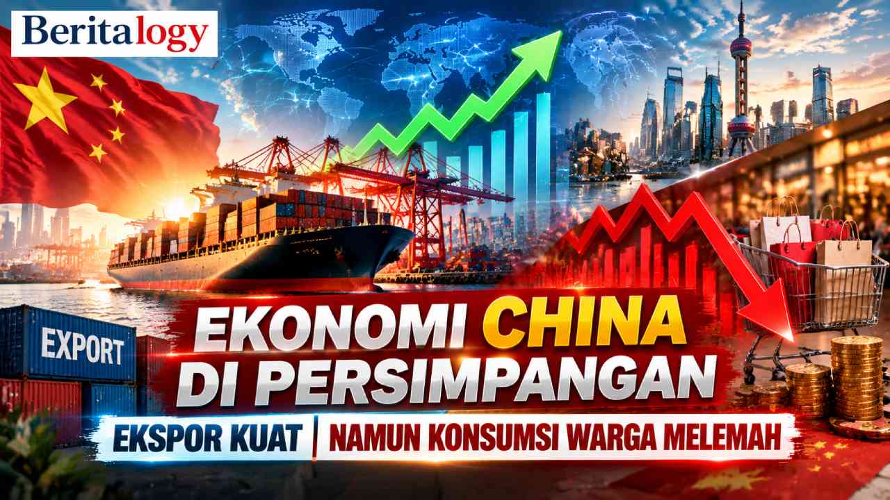 Ekonomi China di Persimpangan, Ekspor Kuat Namun Konsumsi Warga Melemah