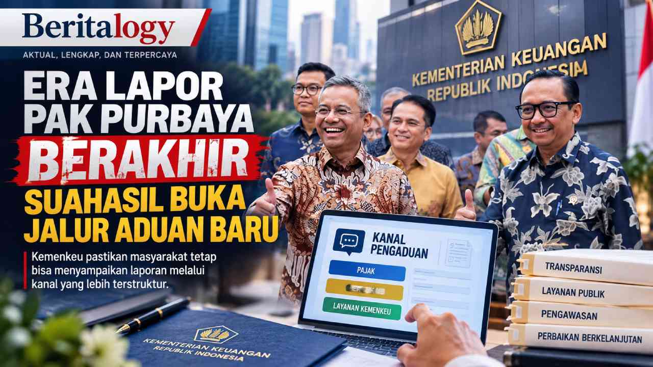 Era Lapor Pak Purbaya Berakhir, Suahasil Buka Jalur Aduan Baru