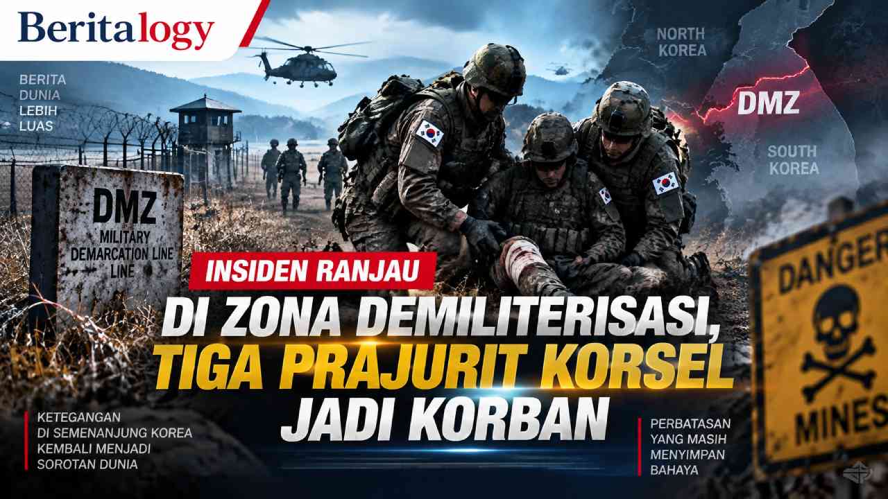 Insiden Ranjau di Zona Demiliterisasi, Tiga Prajurit Korsel Jadi Korban