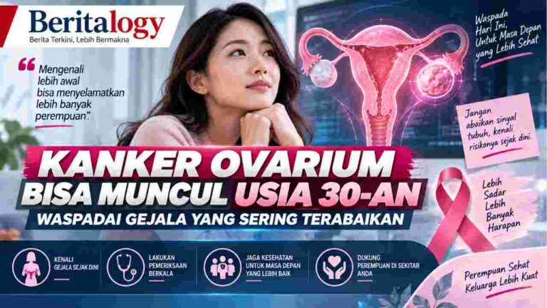 Kanker Ovarium Bisa Muncul Usia 30-an, Waspadai Gejala yang Sering Terabaikan
