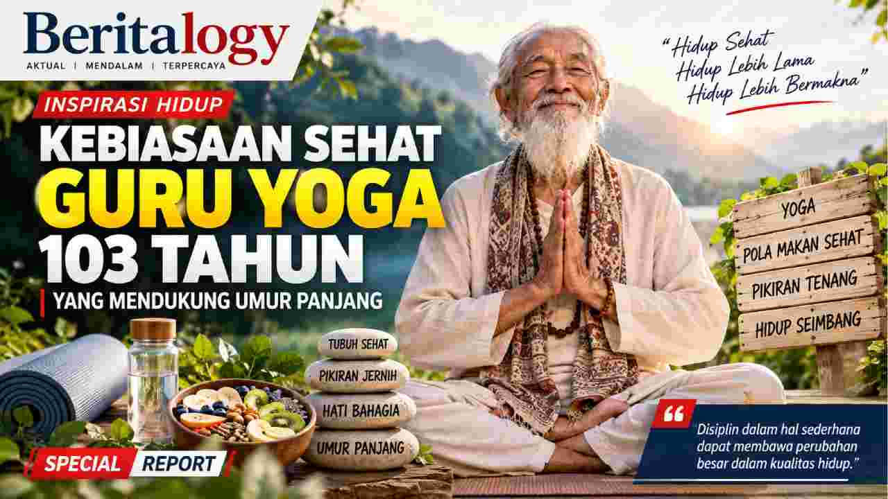 Kebiasaan Sehat Guru Yoga 103 Tahun yang Mendukung Umur Panjang