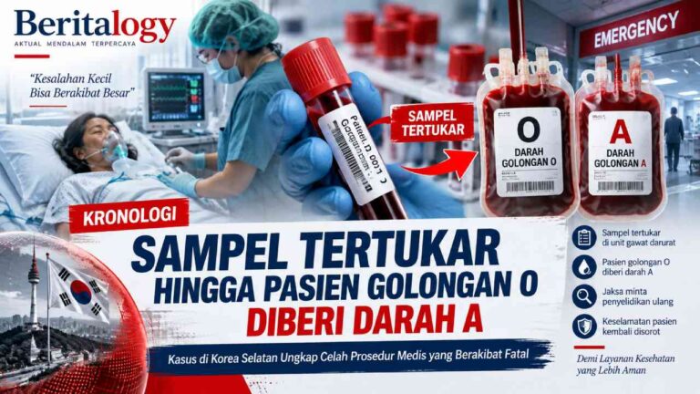 Kronologi Sampel Tertukar hingga Pasien Golongan O Diberi Darah A