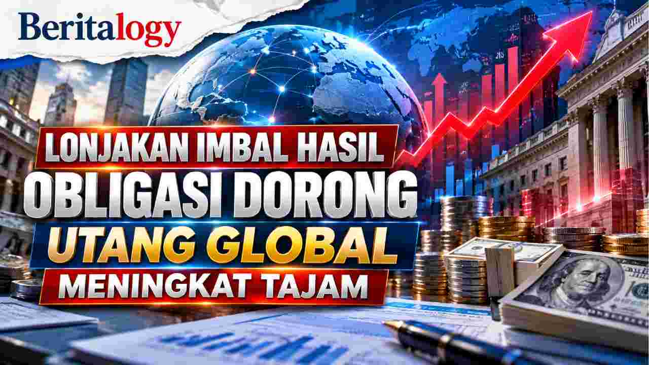 Lonjakan Imbal Hasil Obligasi Dorong Utang Global Meningkat Tajam