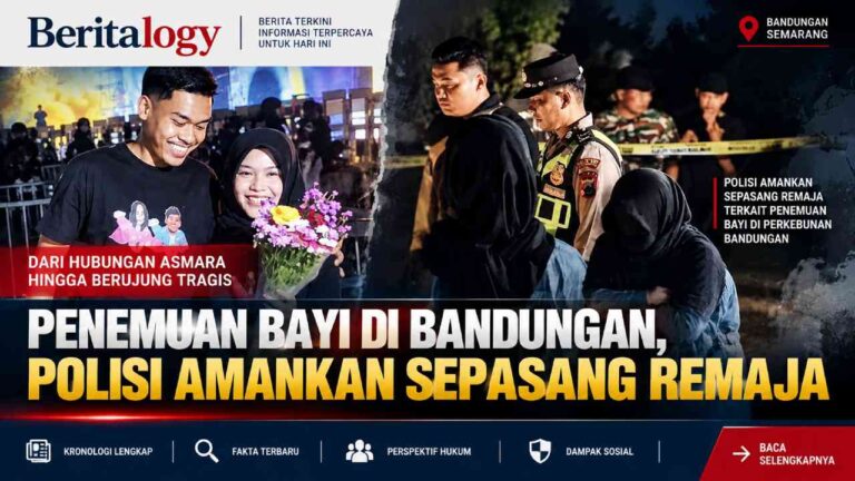 Penemuan Bayi di Perkebunan Bandungan, Polisi Amankan Sepasang Remaja