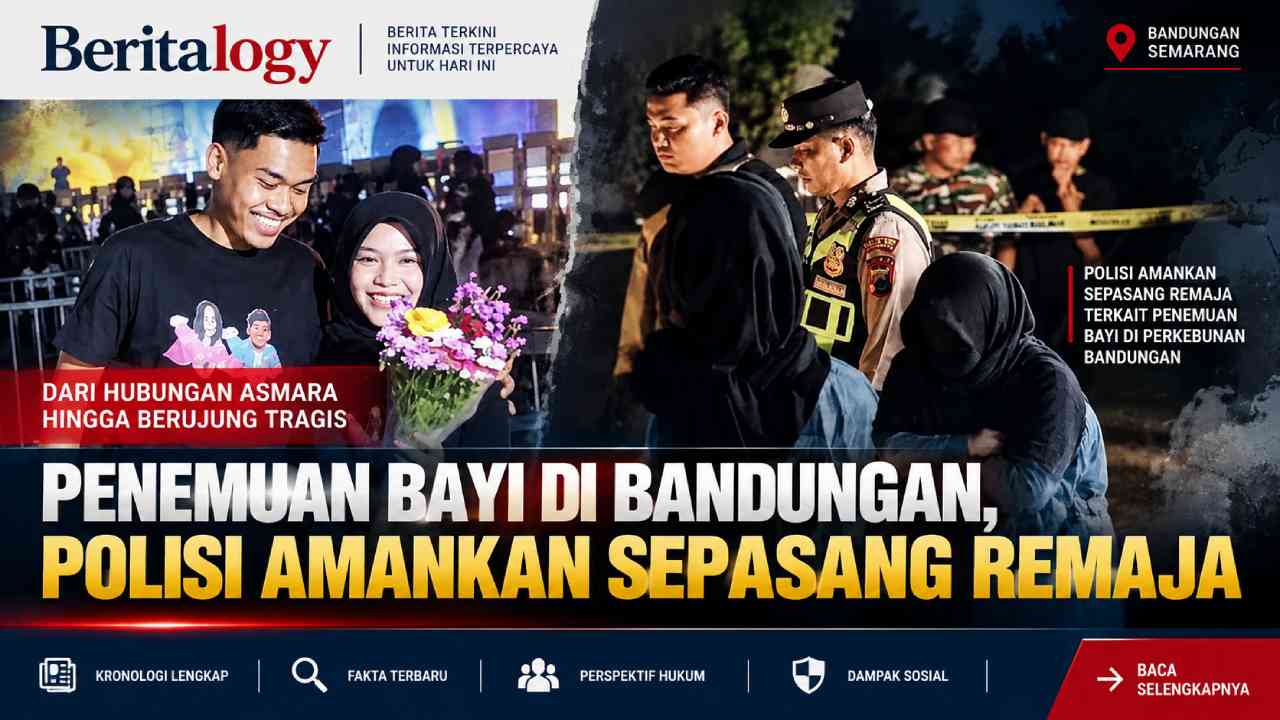 Penemuan Bayi di Perkebunan Bandungan, Polisi Amankan Sepasang Remaja