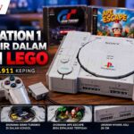 PlayStation 1 Kini Hadir dalam Versi Lego, Dirakit dari 1.911 Keping