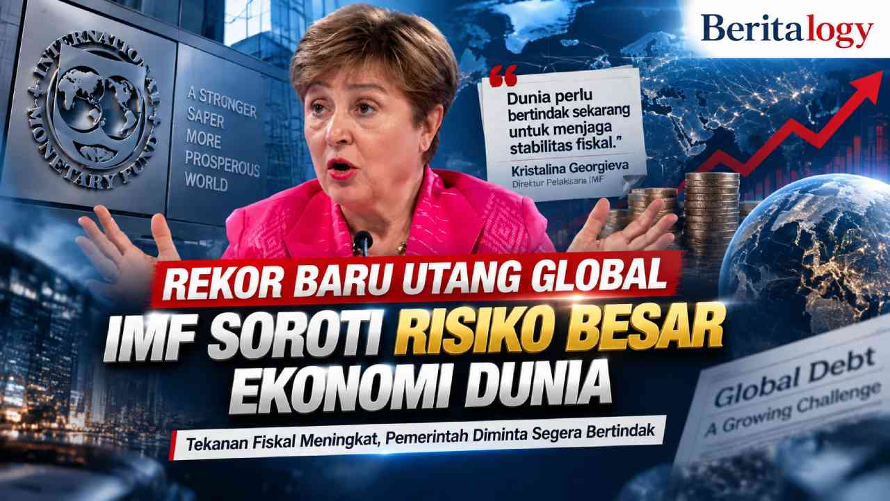 Rekor Baru Utang Global, IMF Soroti Risiko Besar Ekonomi Dunia