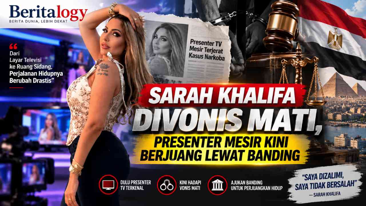 Sarah Khalifa Divonis Mati, Presenter Mesir Kini Berjuang Lewat Banding