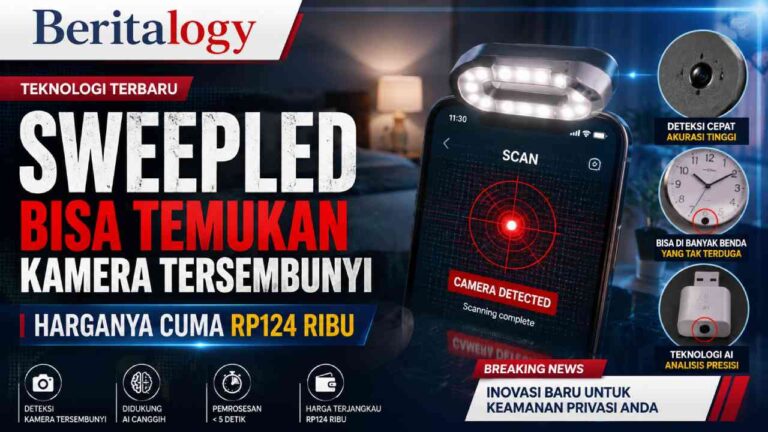 SweepLED Bisa Temukan Kamera Tersembunyi, Harganya Cuma Rp124 Ribu