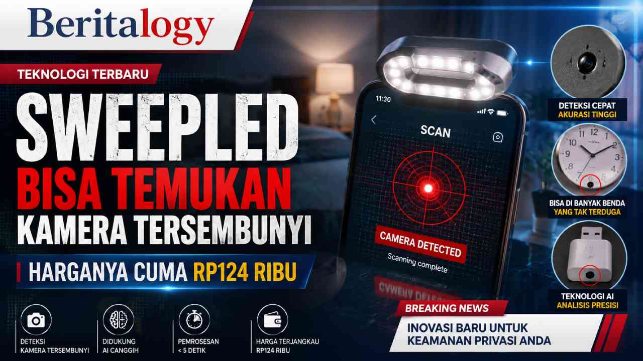 SweepLED Bisa Temukan Kamera Tersembunyi, Harganya Cuma Rp124 Ribu