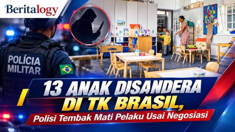13 Anak Disandera di TK Brasil, Polisi Tembak Mati Pelaku Usai Negosiasi