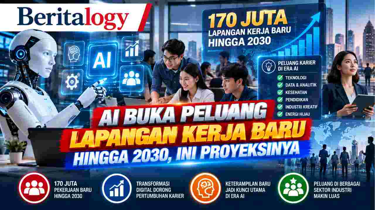 AI Buka Peluang Lapangan Kerja Baru hingga 2030, Ini Proyeksinya