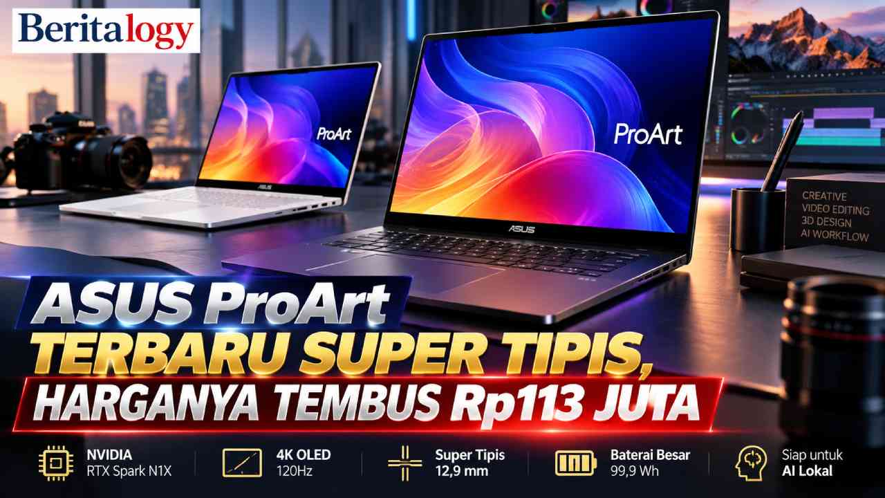 ASUS ProArt Terbaru Super Tipis, Harganya Tembus Rp113 Juta