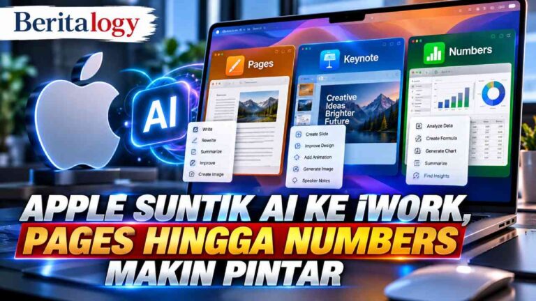 Apple Suntik AI ke iWork, Pages hingga Numbers Makin Pintar