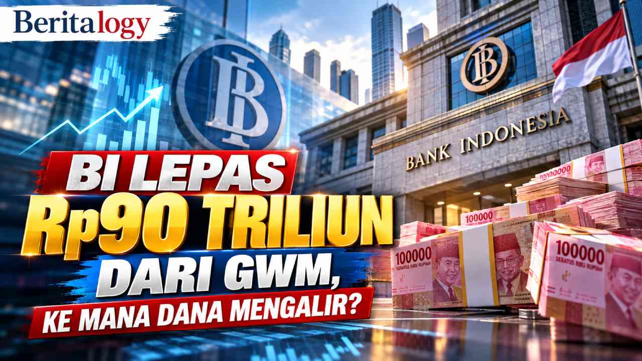 BI Lepas Rp90 Triliun dari GWM, Ke Mana Dana Mengalir?