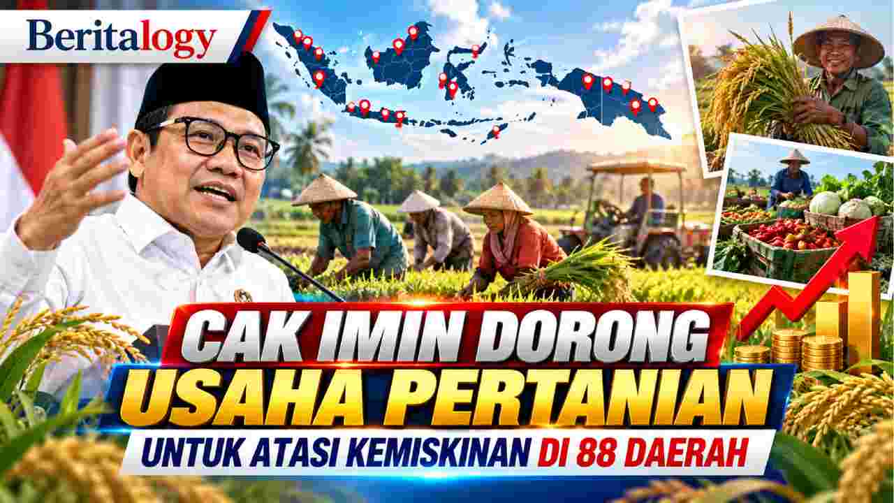 Cak Imin Dorong Usaha Pertanian untuk Atasi Kemiskinan di 88 Daerah