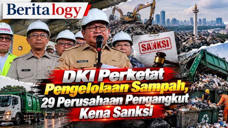 DKI Perketat Pengelolaan Sampah, 29 Perusahaan Pengangkut Kena Sanksi