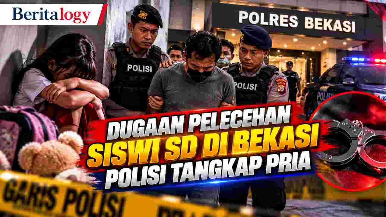 Dugaan Pelecehan Siswi SD di Bekasi, Polisi Tangkap Pria