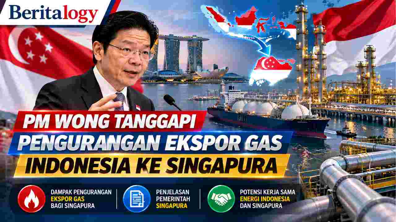Ekspor Gas Indonesia ke Singapura Dikurangi