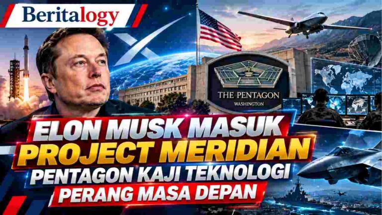 Elon Musk Masuk Project Meridian, Pentagon Kaji Teknologi Perang Masa Depan
