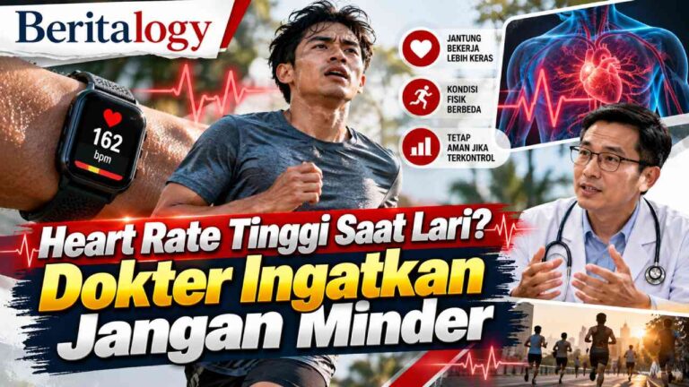 Heart Rate Tinggi Saat Lari? Dokter Ingatkan Jangan Minder
