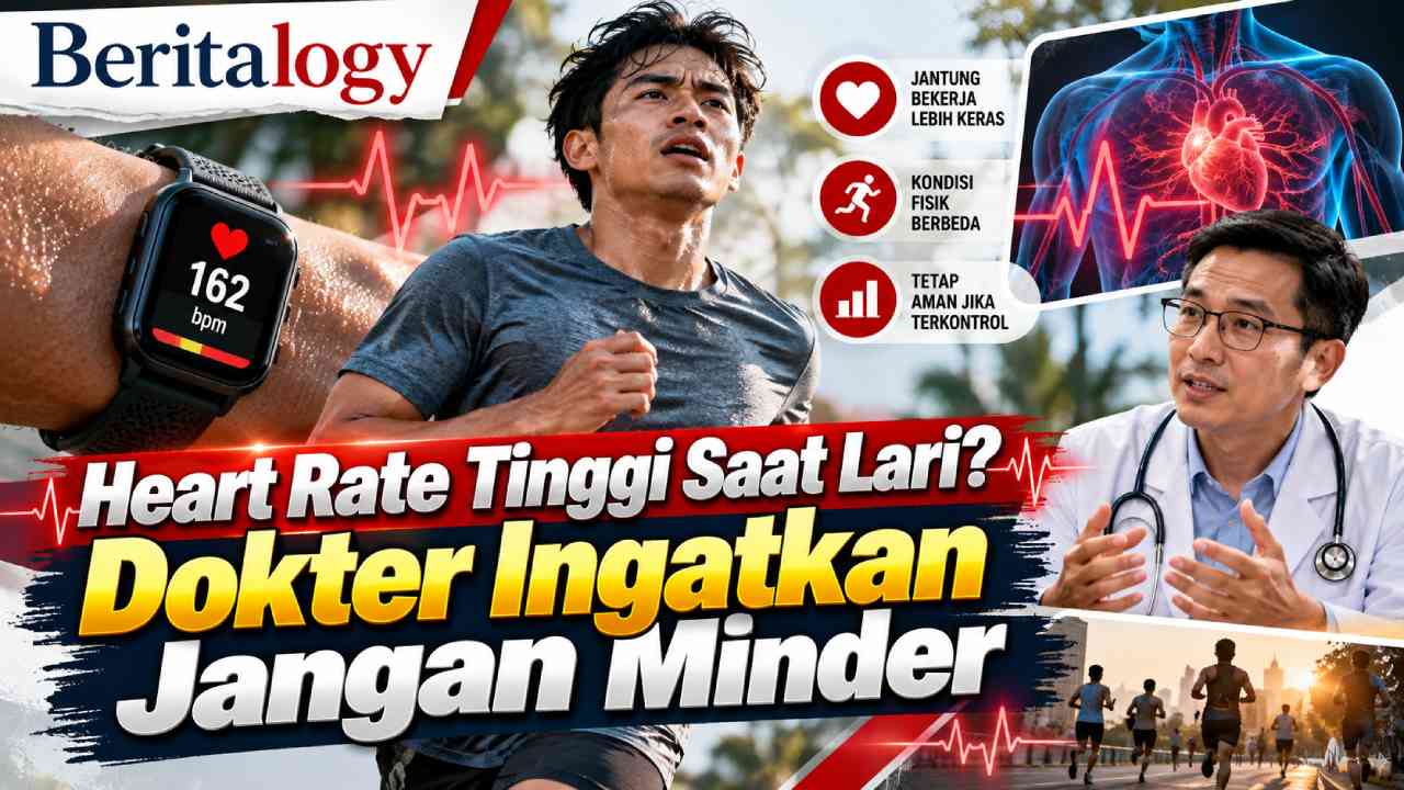 Heart Rate Tinggi Saat Lari? Dokter Ingatkan Jangan Minder