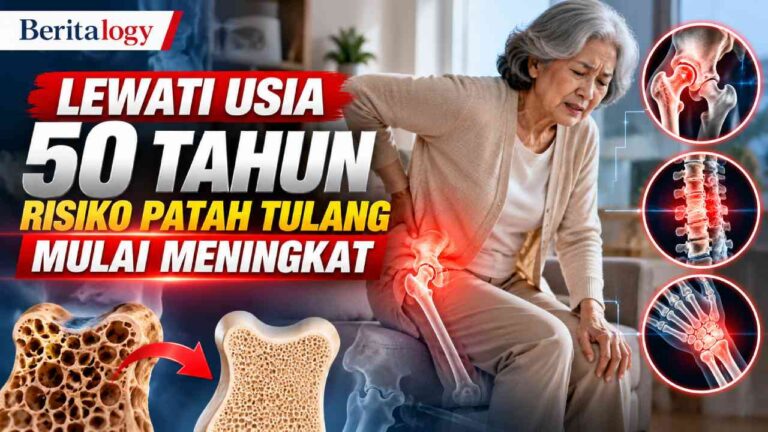 Lewati Usia 50 Tahun, Risiko Patah Tulang Mulai Meningkat