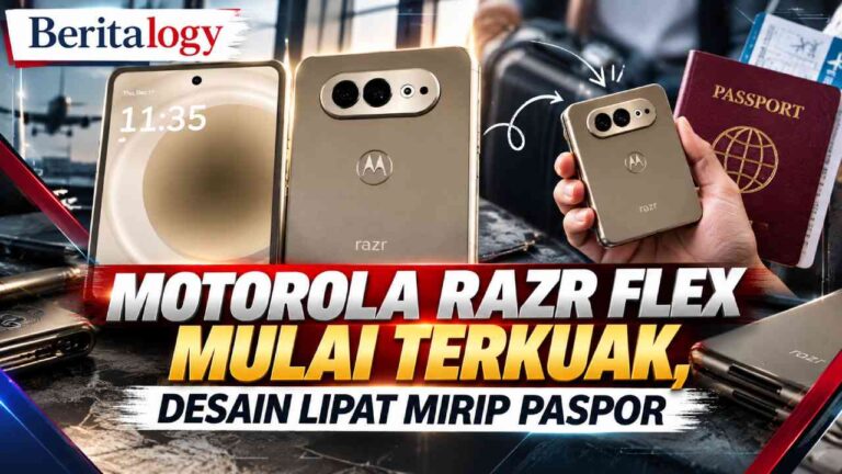 Motorola Razr Flex Mulai Terkuak, Desain Lipat Mirip Paspor