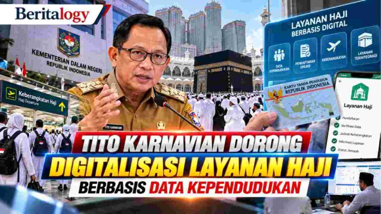 Tito Karnavian Dorong Digitalisasi Layanan Haji Berbasis Data Kependudukan