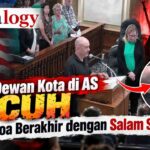 Rapat Dewan Kota di AS Ricuh Usai Doa Berakhir dengan Salam Setan